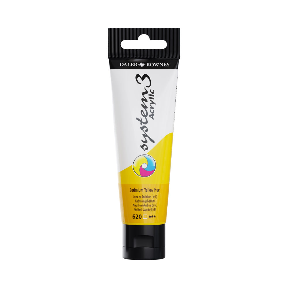 System 3 Acrylverf 150ml Tubes Cadmium Yellow (Hue)
