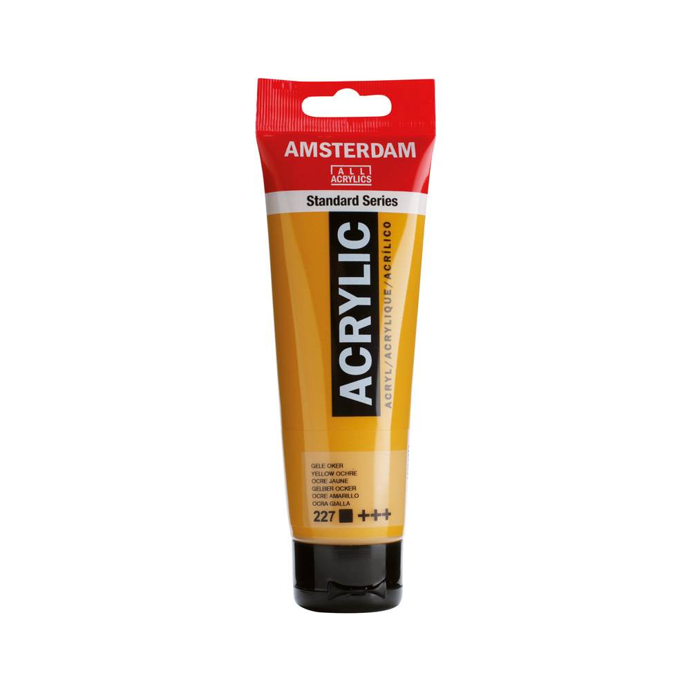 Amsterdam Standard Series Acrylic Paint Tube 120 ml Yellow Ochre 227