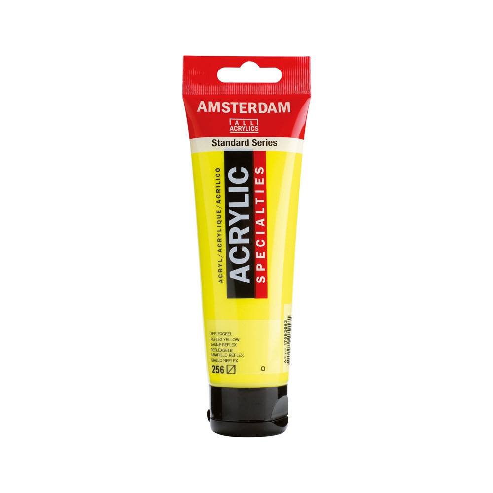 Amsterdam Standard Series Acrylic Paint Tube 120 ml Reflex Yellow 256