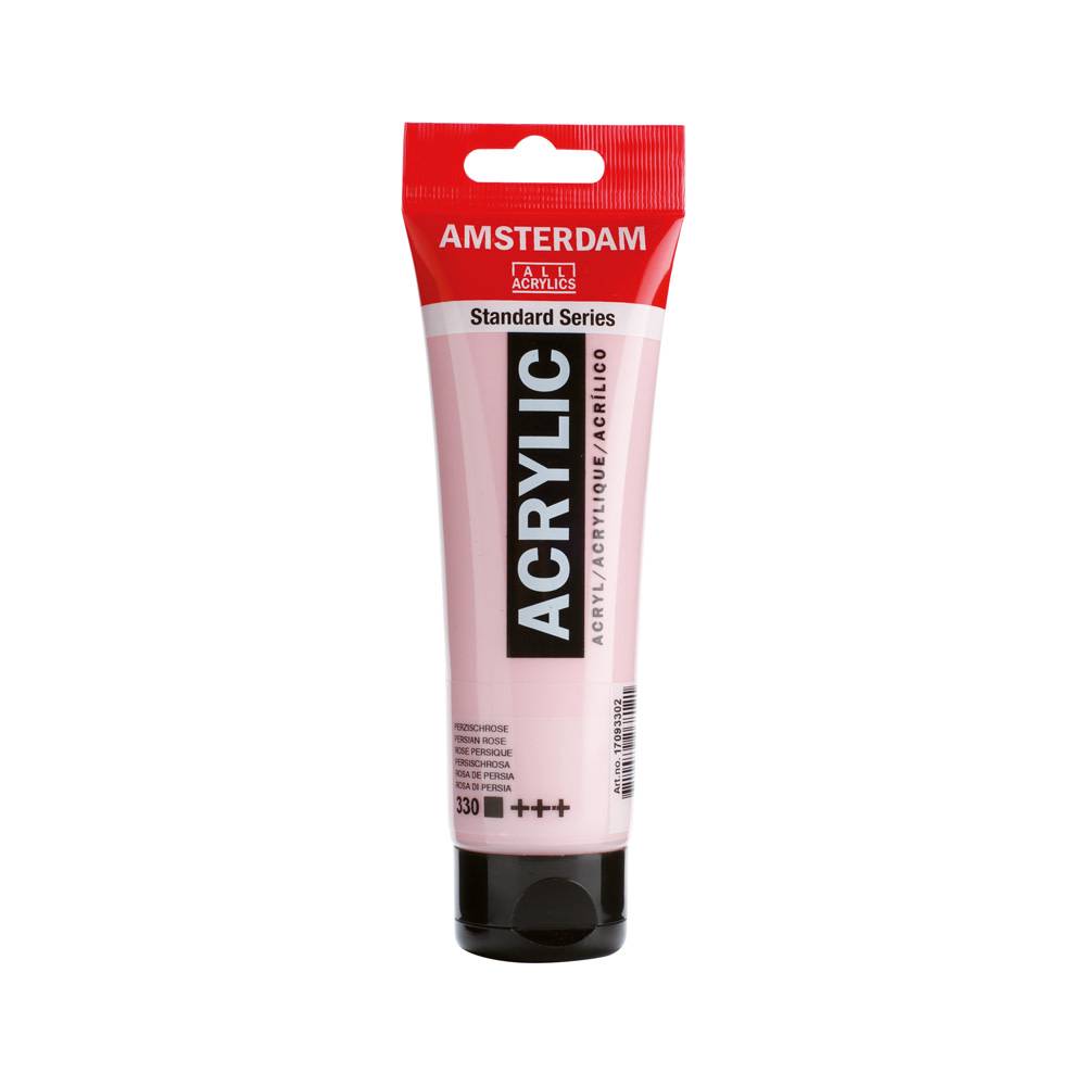 Amsterdam Standard Series Acrylic Paint Tube 120 ml Persian Pink 330