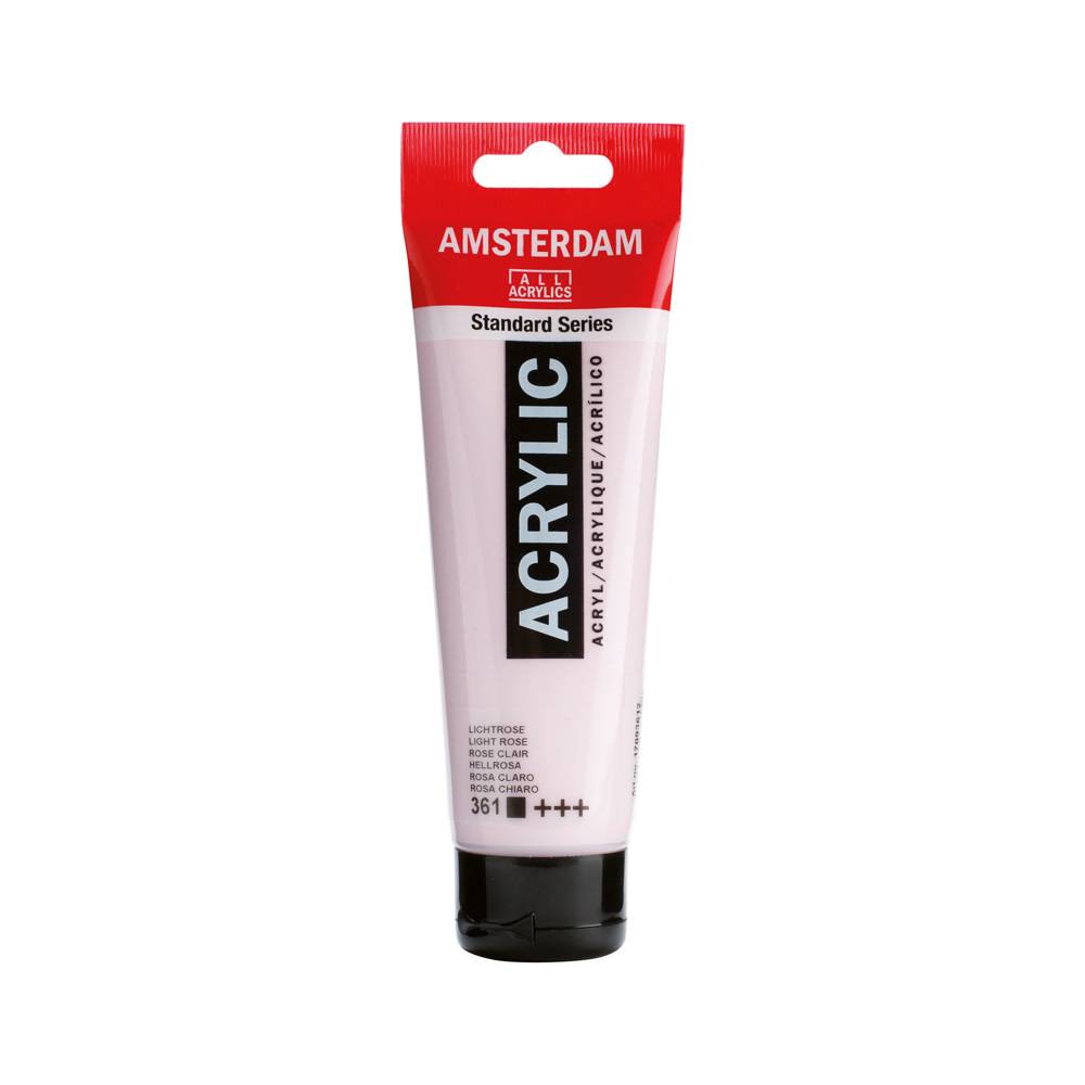 Amsterdam Standard Series Acrylic Paint Tube 120 ml Light Pink 361