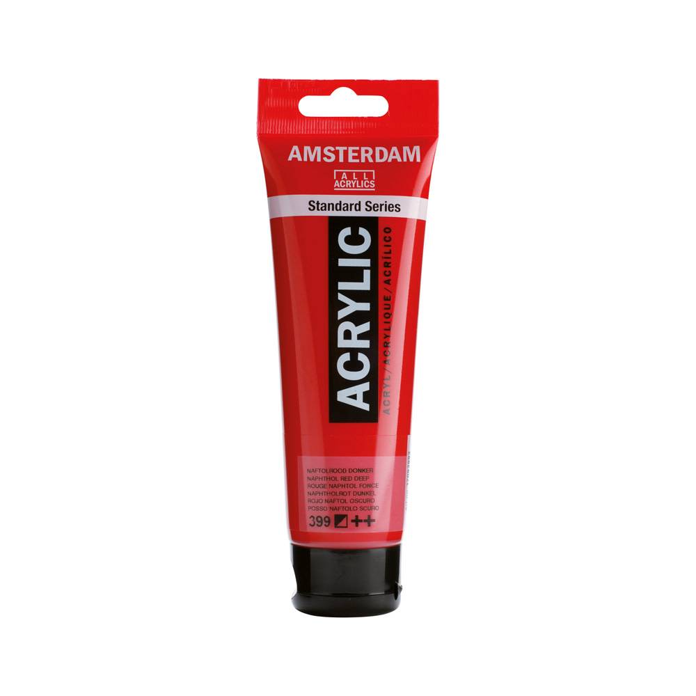 Amsterdam Standard Series Acrylic Paint Tube 120 ml Naphthol Red Dark 399