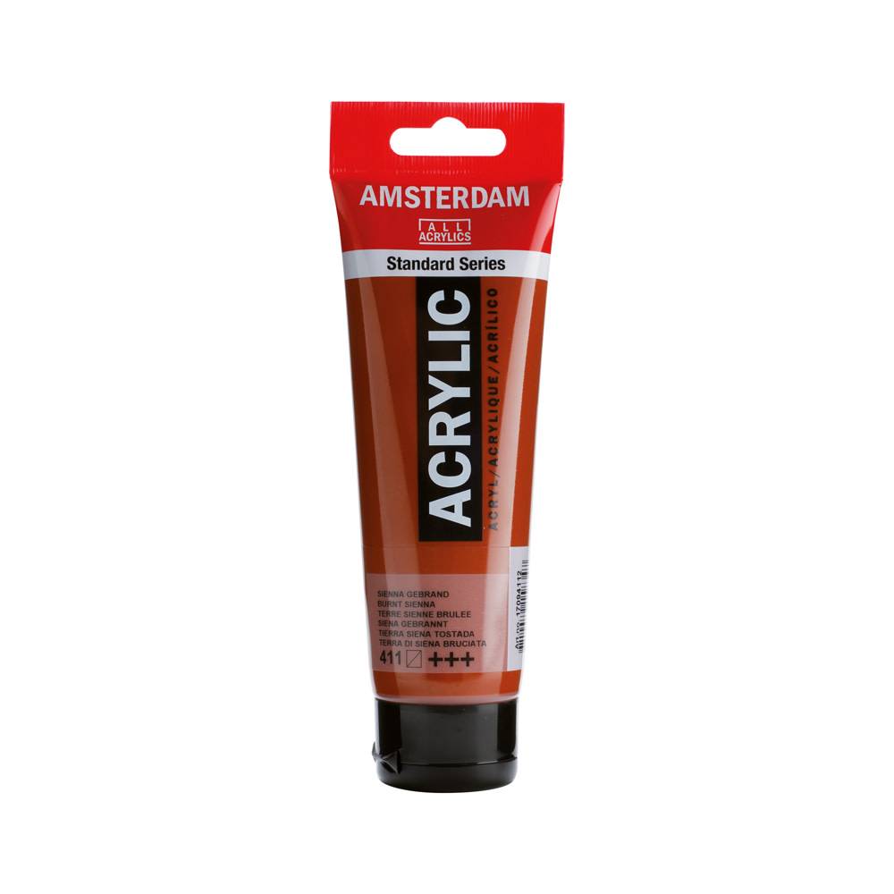 Amsterdam Standard Series Acrylverf Tube 120 ml Sienna Gebrand 411