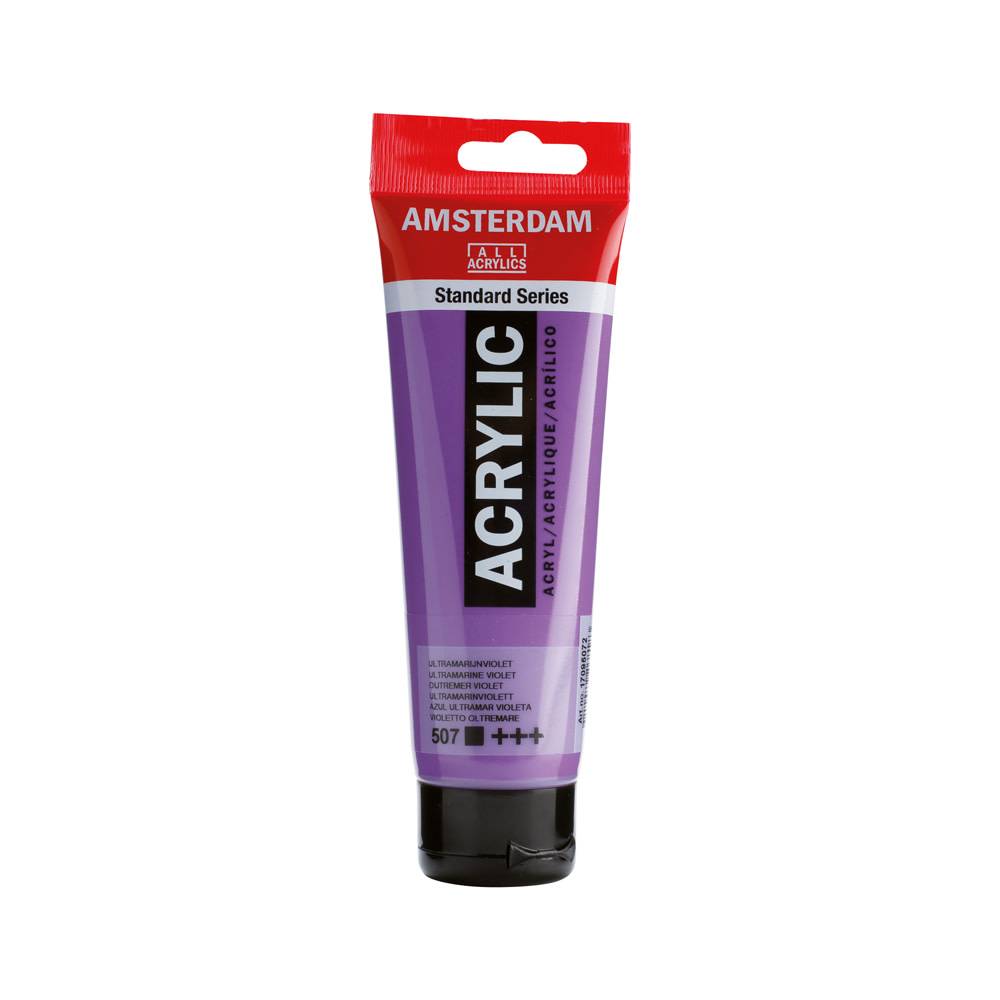 Amsterdam Standard Series Acrylverf Tube 120 ml Ultramarijnviolet 507