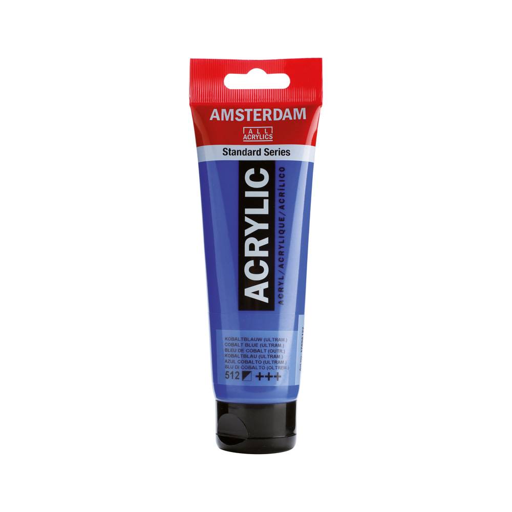 Amsterdam Standard Series Acrylic Paint Tube 120 ml Cobalt Blue (Ultramarine) 512