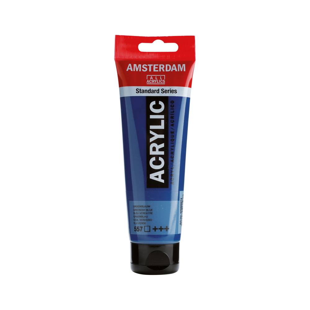 Amsterdam Standard Series Acrylverf Tube 120 ml Groenblauw 557