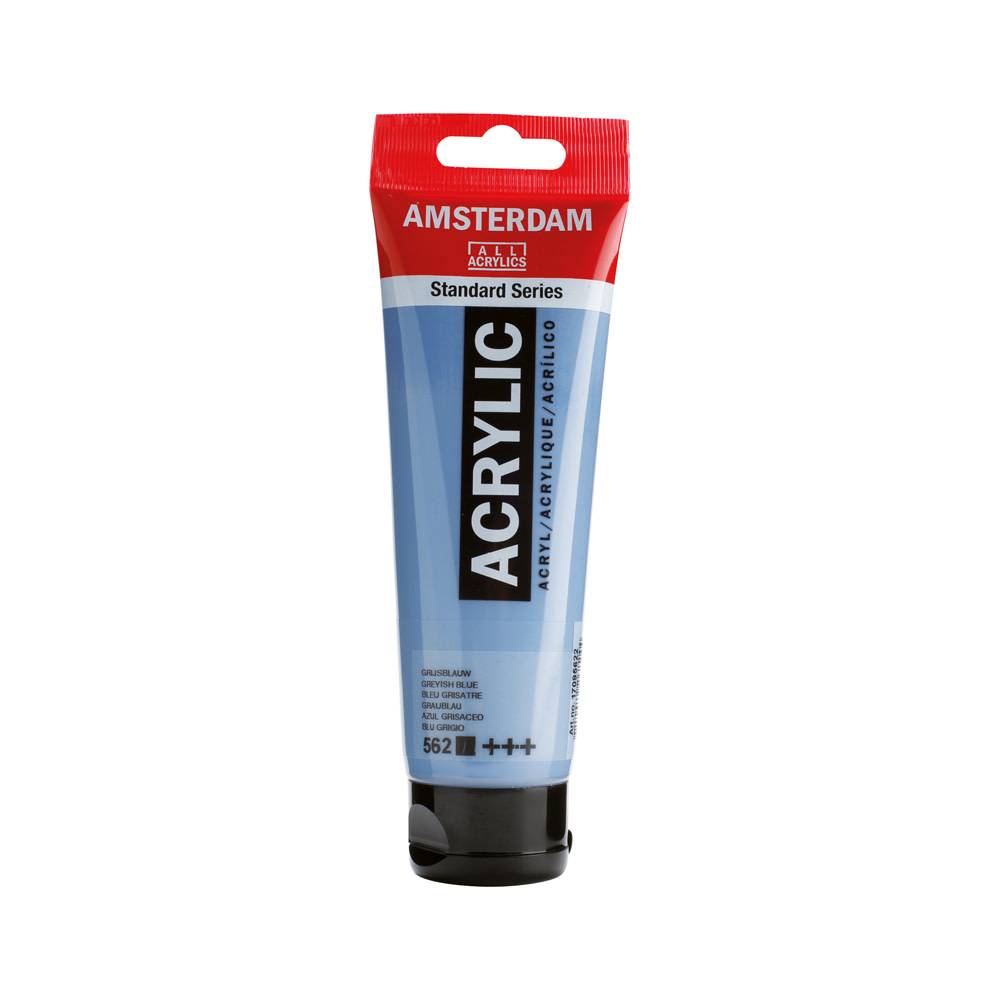 Amsterdam Standard Series Acrylic Paint Tube 120 ml Gray-Blue 562