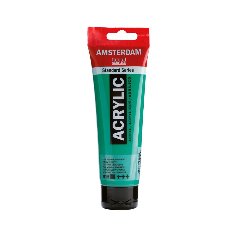 Amsterdam Standard Series Acrylic Paint Tube 120 ml Paul Veronese Green 615