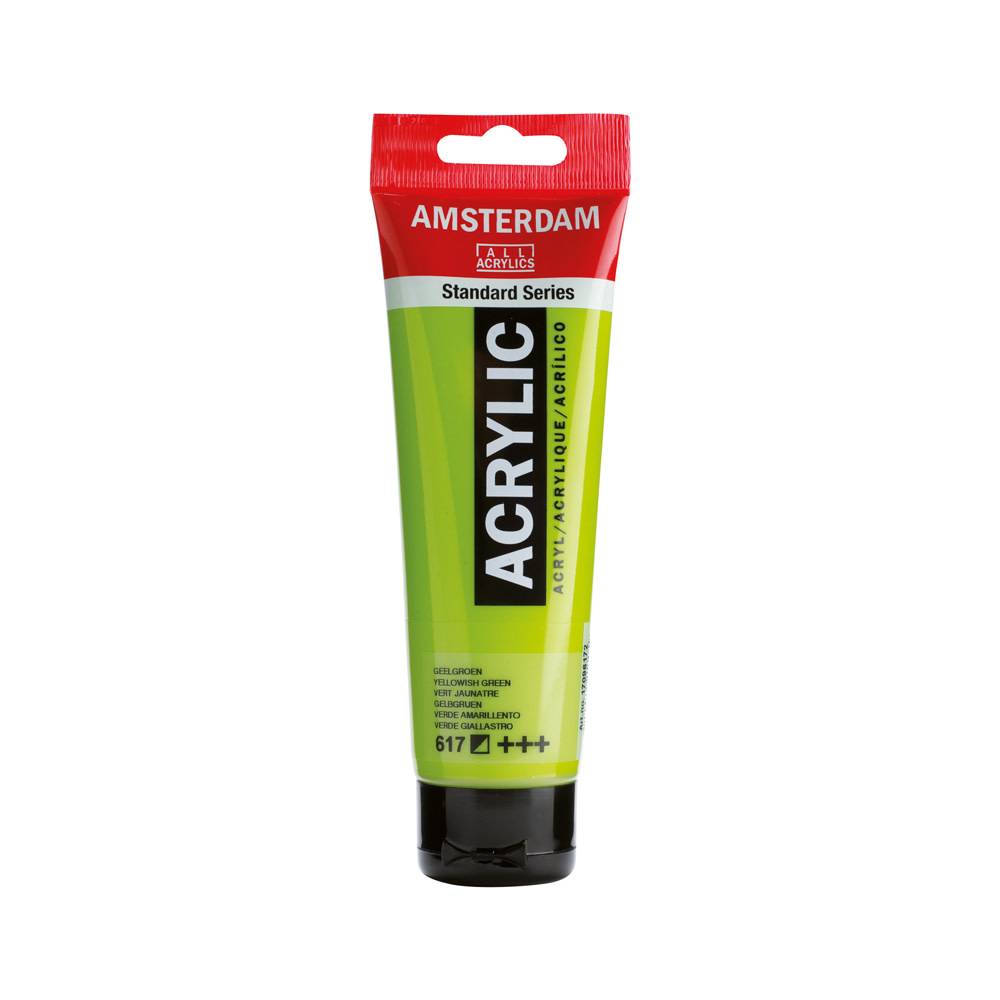 Amsterdam Standard Series Acrylic Paint Tube 120 ml Yellow Green 617