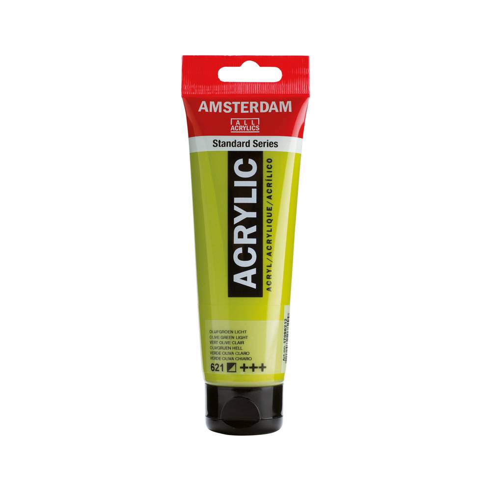 Amsterdam Standard Series Acrylic Paint Tube 120 ml Olive Green Light 621