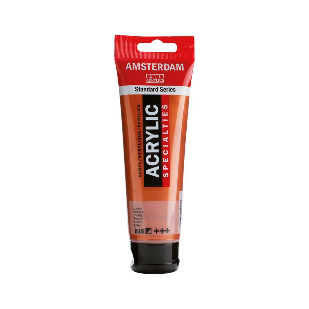 Amsterdam Standard Series Acrylic Paint Tube 120 ml Copper 805