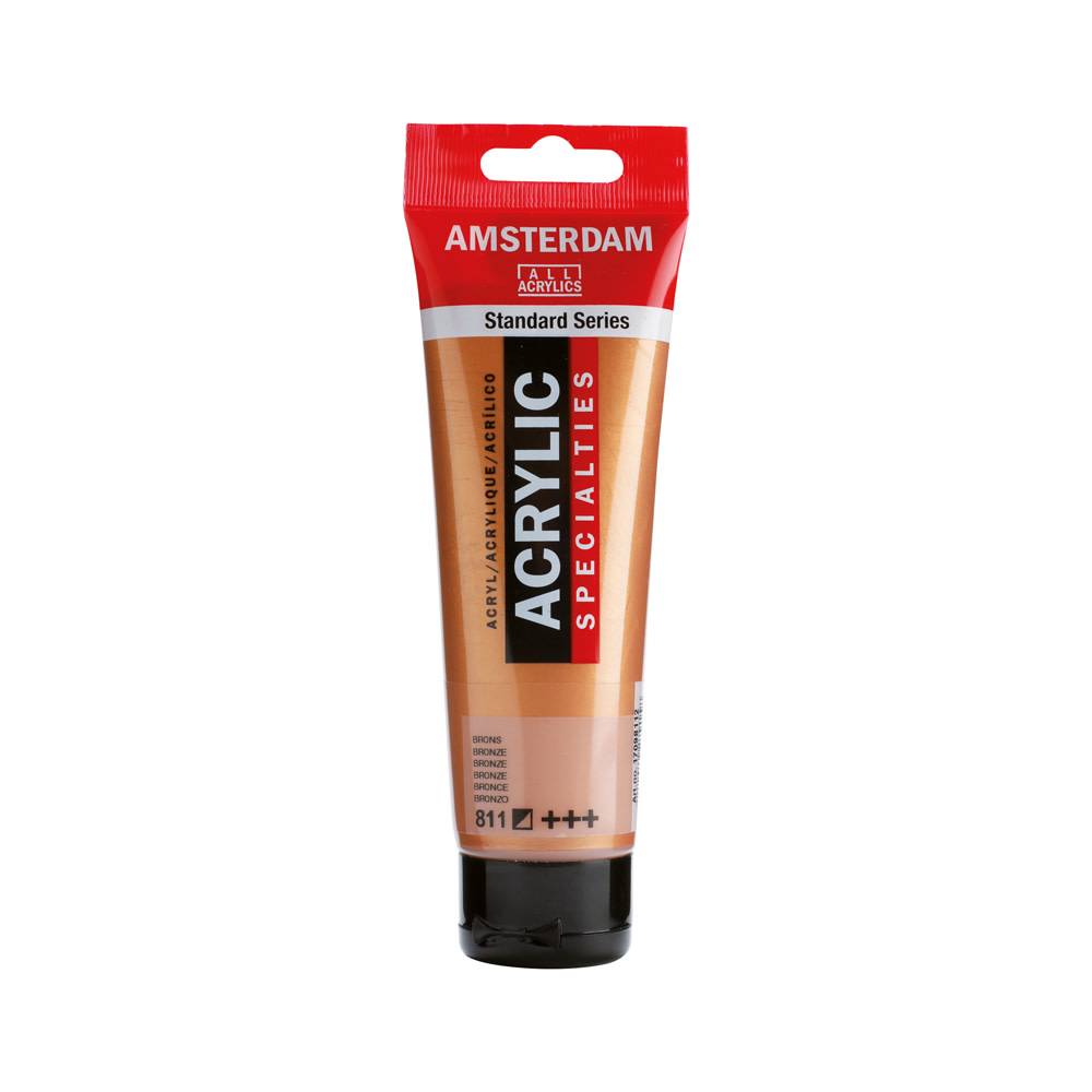 Amsterdam Standard Series Acrylic Paint Tube 120 ml Bronze 811