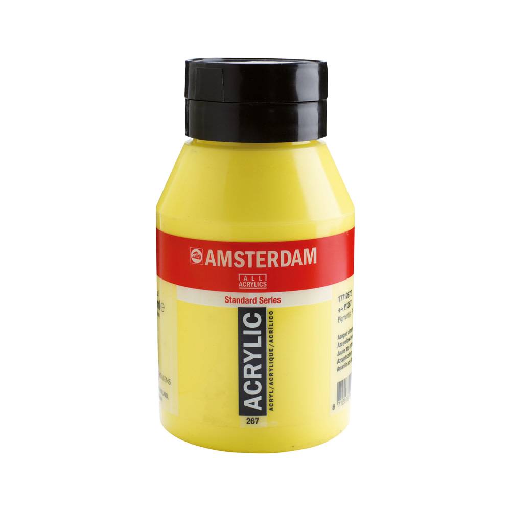 Amsterdam Standard Series Acrylverf Pot 1000 ml Azogeel Citroen 267