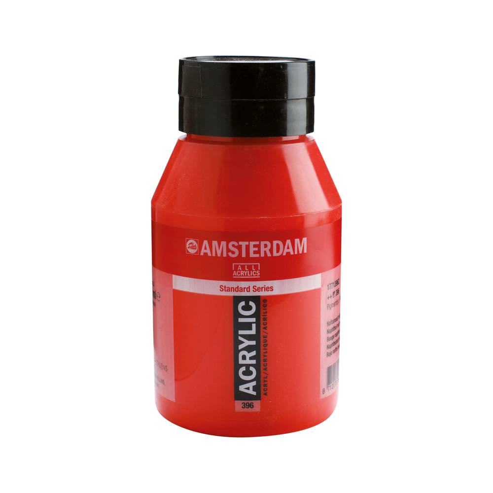 Amsterdam Standard Series Acrylverf Pot 1000 ml Naftolrood Middel 396