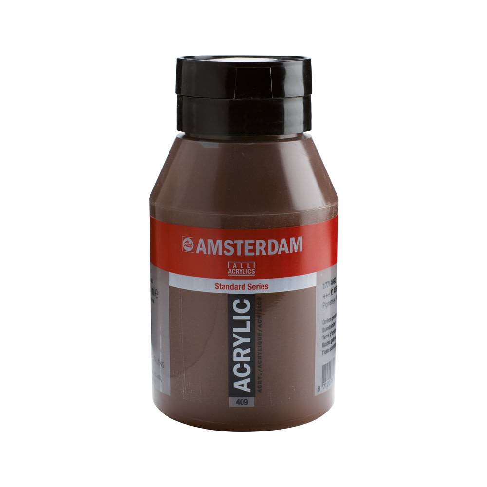 Amsterdam Standard Series Acrylverf Pot 1000 ml Omber Gebrand 409