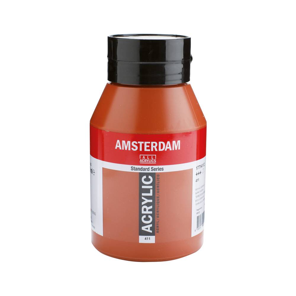 Amsterdam Standard Series Acrylverf Pot 1000 ml Sienna Gebrand 411