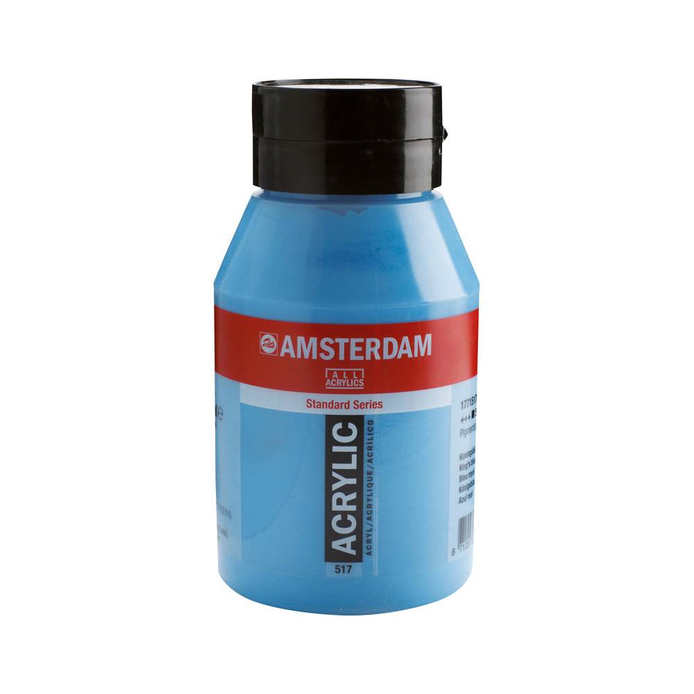 Amsterdam Standard Series Acrylverf Pot 1000 ml Koningsblauw 517