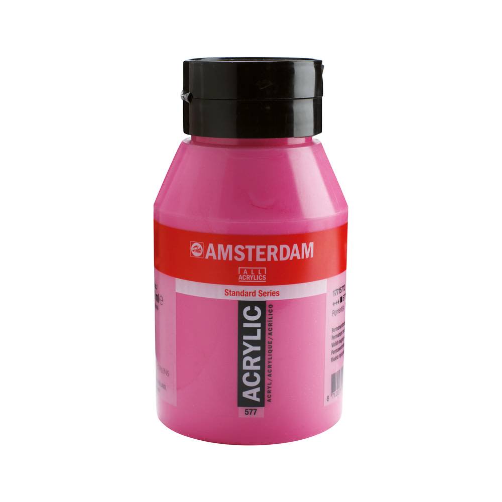 Amsterdam Standard Series Acrylic Paint Pot 1000 ml Permanent Red Violet Light 577