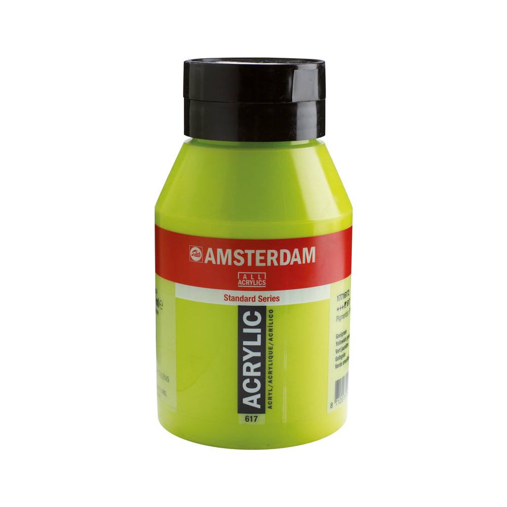 Amsterdam Standard Series Acrylverf Pot 1000 ml Geelgroen 617