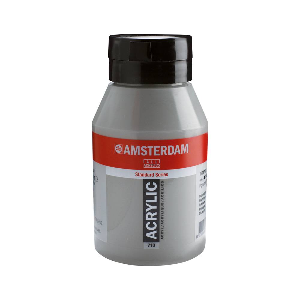Amsterdam Standard Series Acrylverf Pot 1000 ml Neutraalgrijs 710