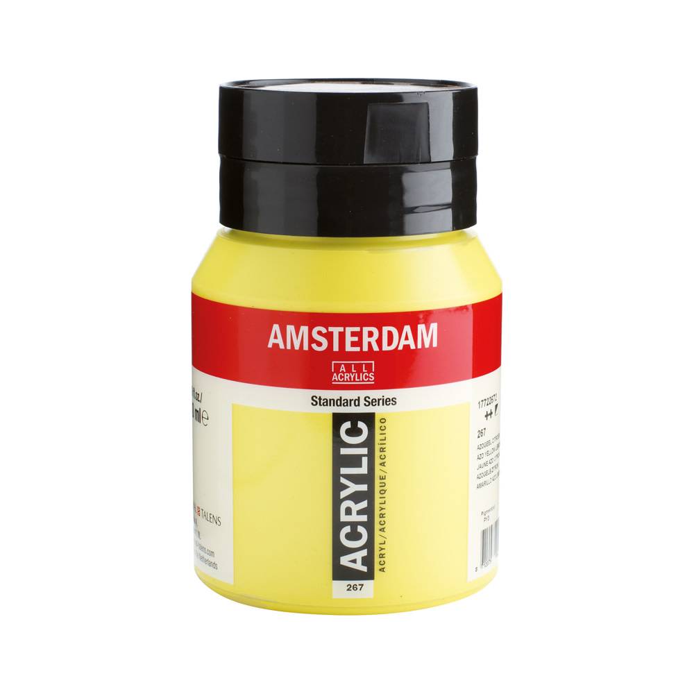 Amsterdam Standard Series Acrylverf Pot 500 ml Azogeel Citroen 267