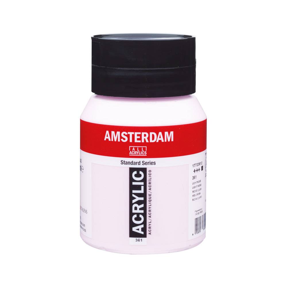 Amsterdam Standard Series Acrylic Paint Pot 500 ml Light Pink 361