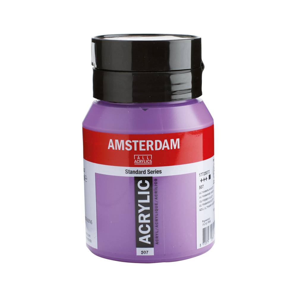 Amsterdam Standard Series Acrylic Paint Pot 500 ml Ultramarine Violet 507