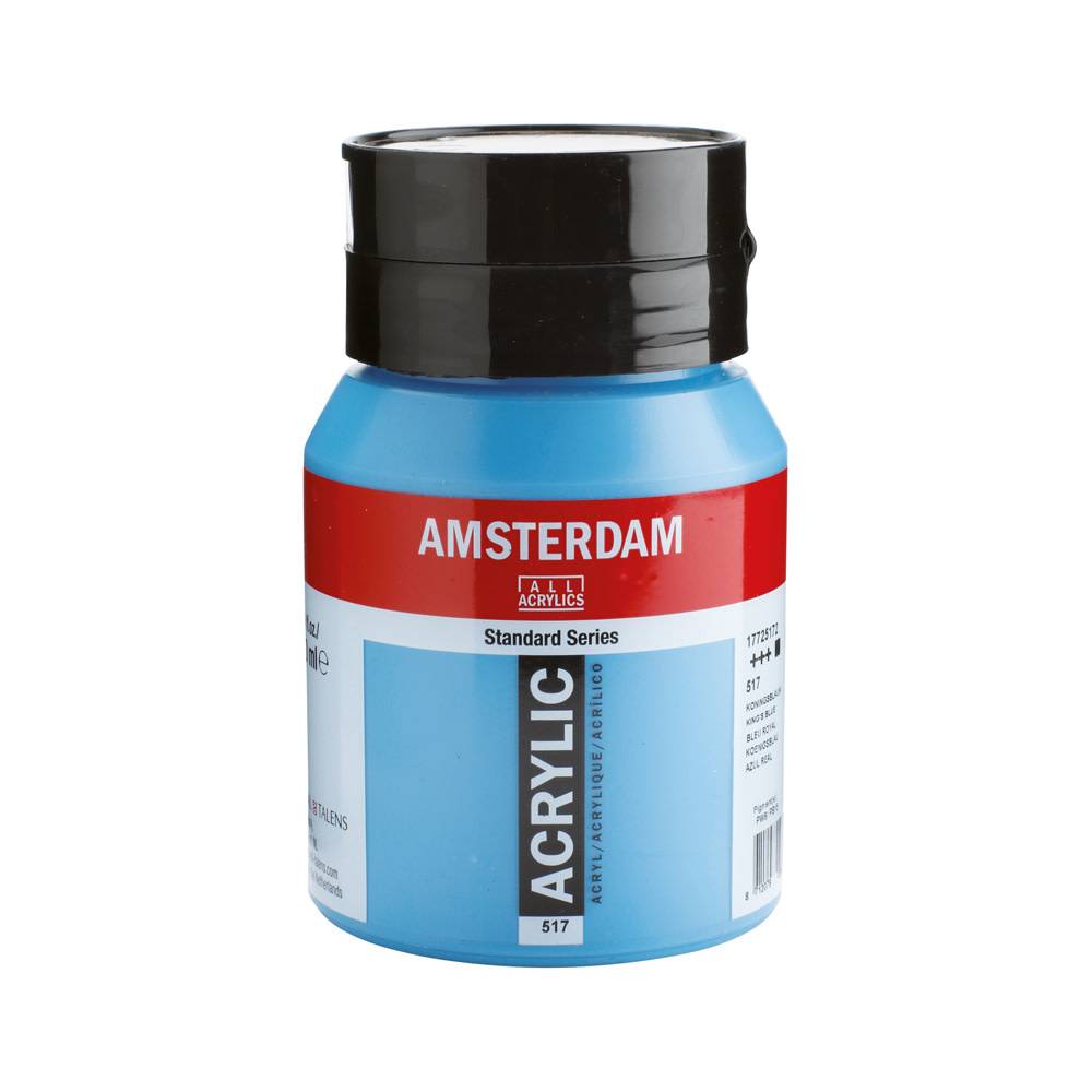 Amsterdam Standard Series Acrylic Paint Pot 500 ml Royal Blue 517