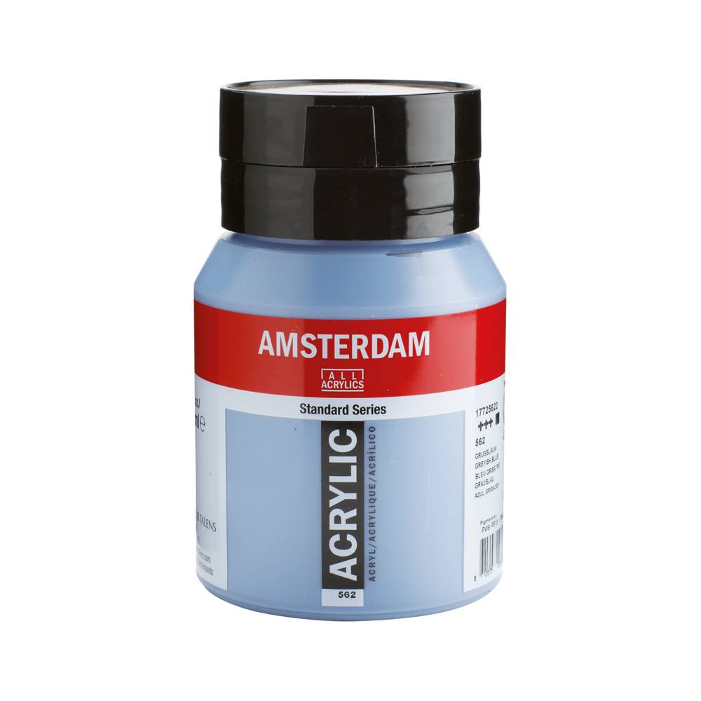 Amsterdam Standard Series Acrylic Paint Pot 500 ml Gray-Blue 562