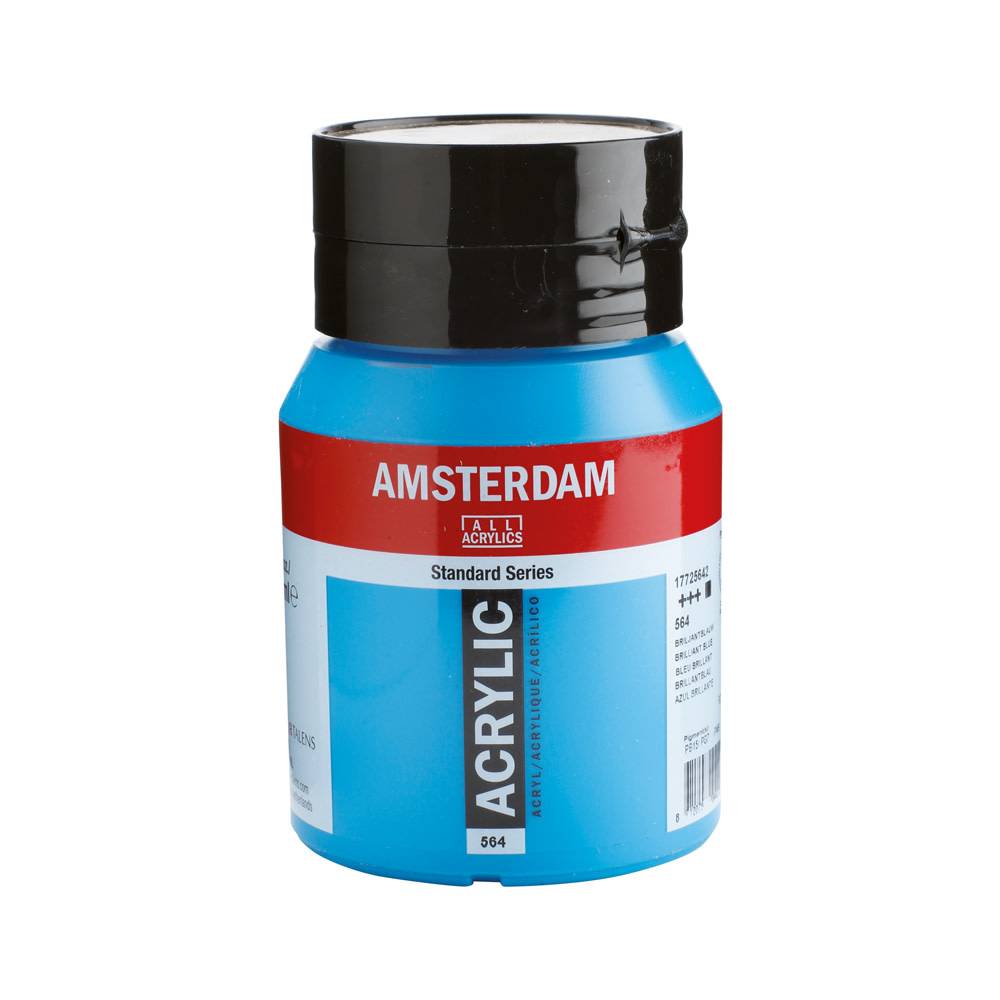 Amsterdam Standard Series Acrylverf Pot 500 ml Briljantblauw 564