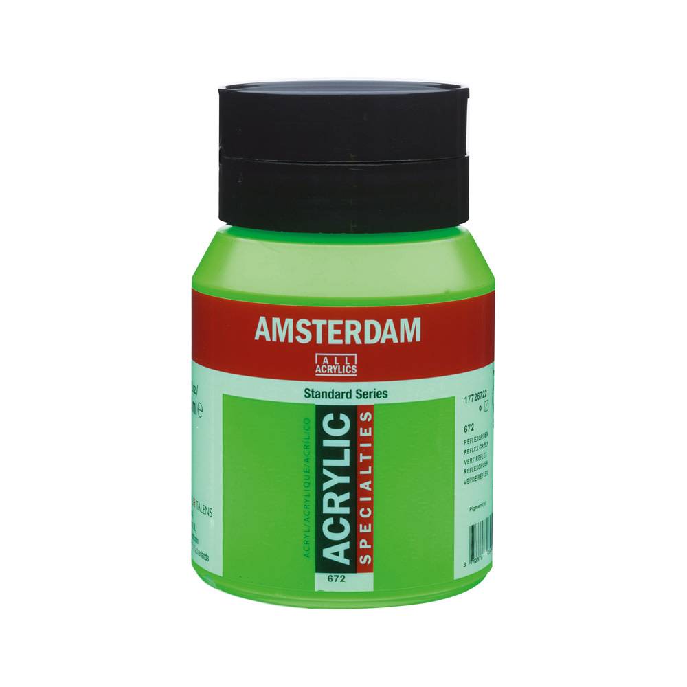Amsterdam Standard Series Acrylverf Pot 500 ml Reflexgroen 672