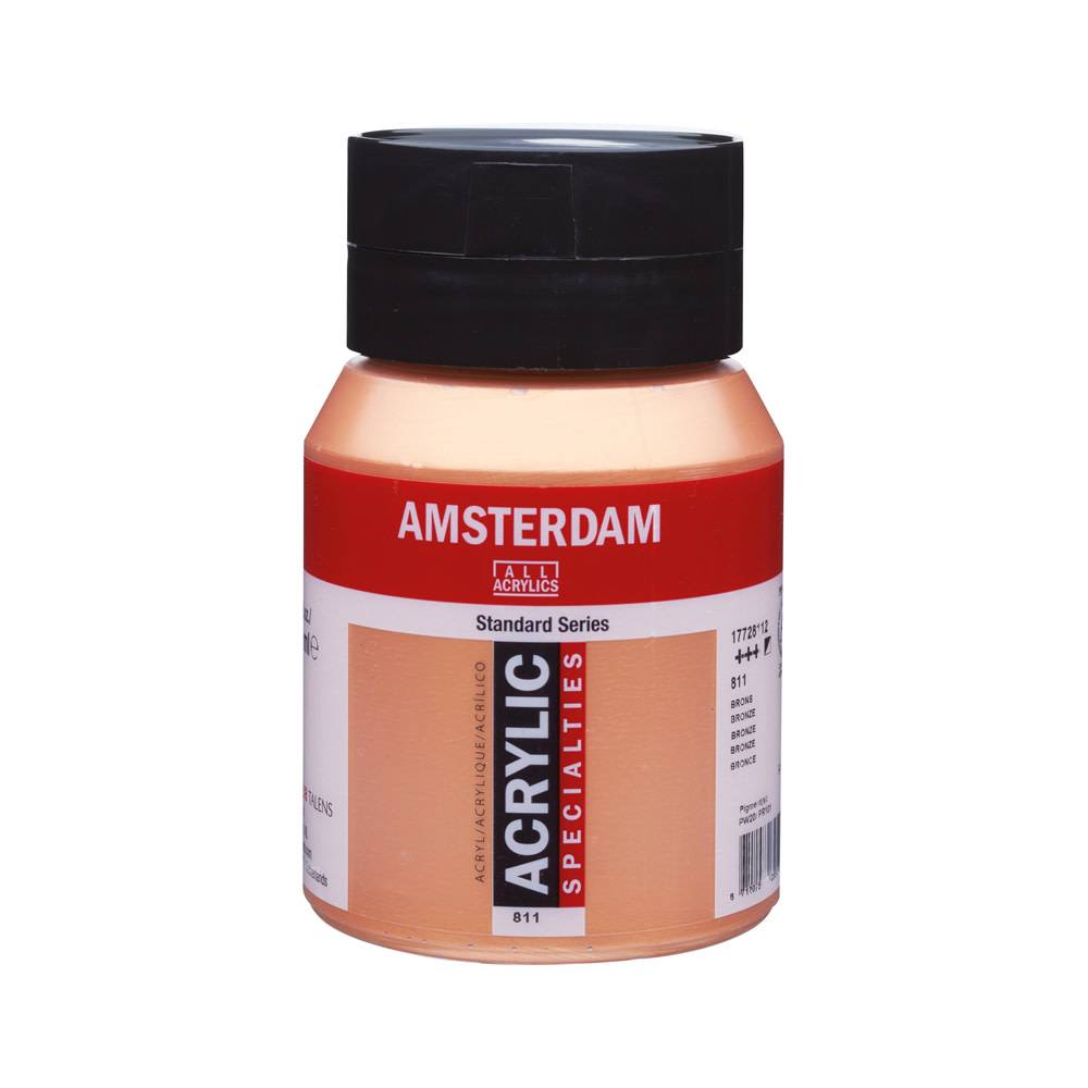 Amsterdam Standard Series Acrylic Paint Pot 500 ml Bronze 811