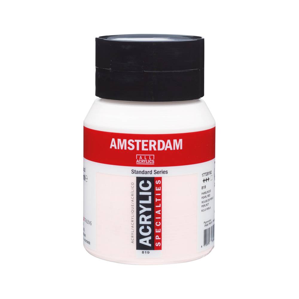 Amsterdam Standard Series Acrylverf Pot 500 ml Parelrood 819