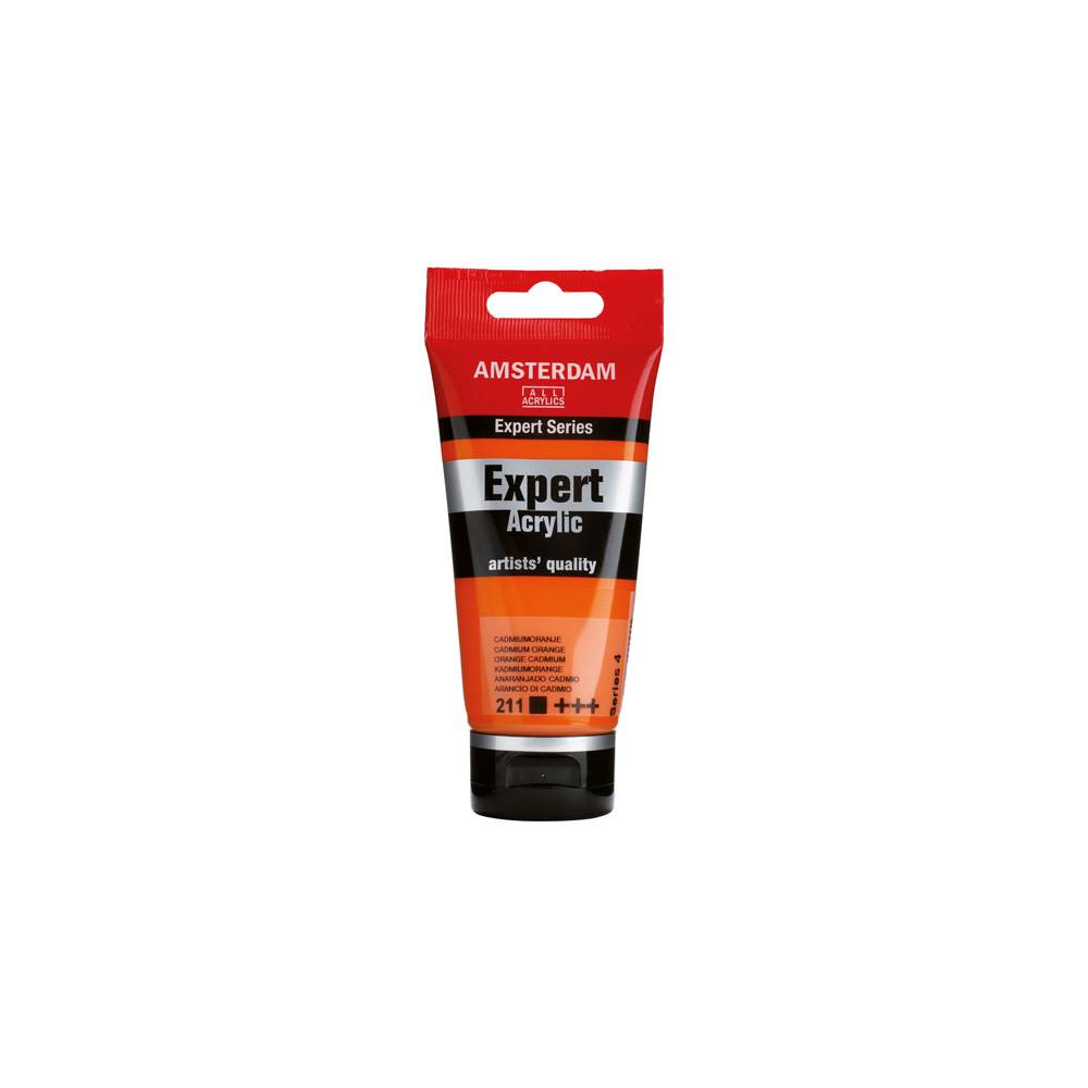 Amsterdam Expert Series Acrylic Paint Tube 75 ml Cadmium Orange 211