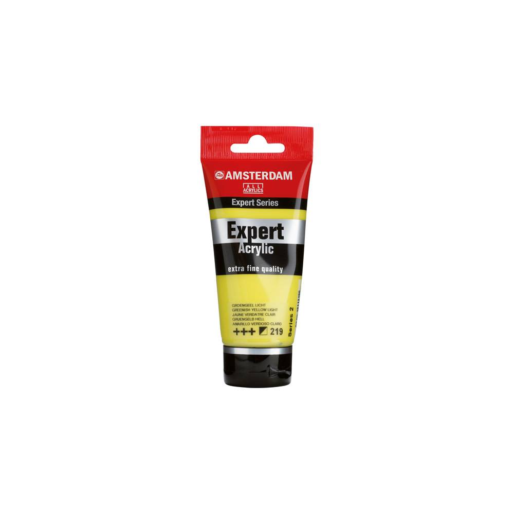 Amsterdam Expert Series Acrylic Paint Tube 75 ml Green Yellow Light 219