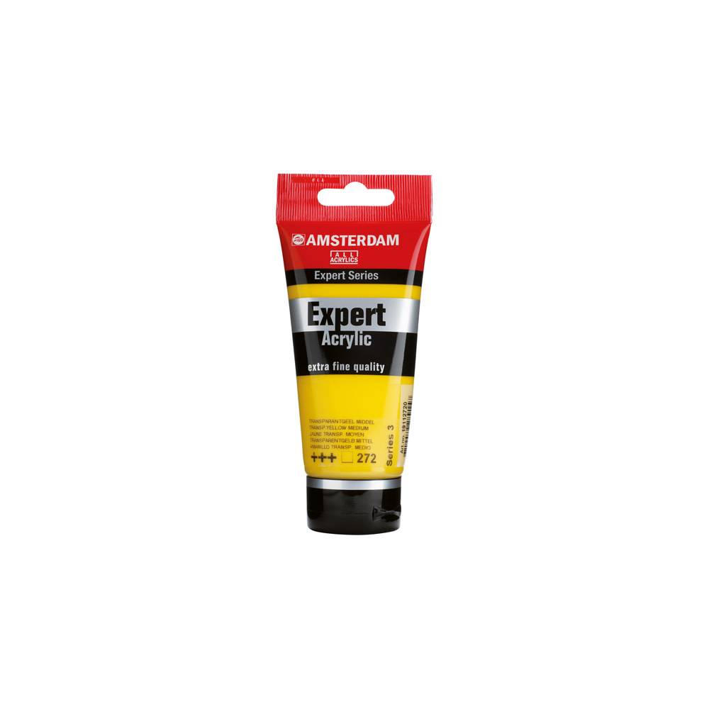 Amsterdam Expert Series Acrylverf Tube 75 ml Transparantgeel Middel 272