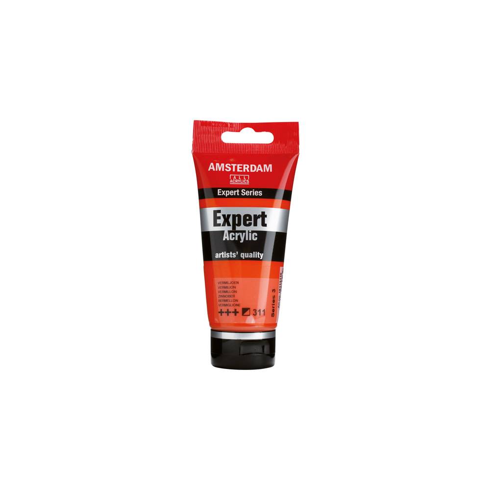 Amsterdam Expert Series Acrylic Paint Tube 75 ml Vermilion 311