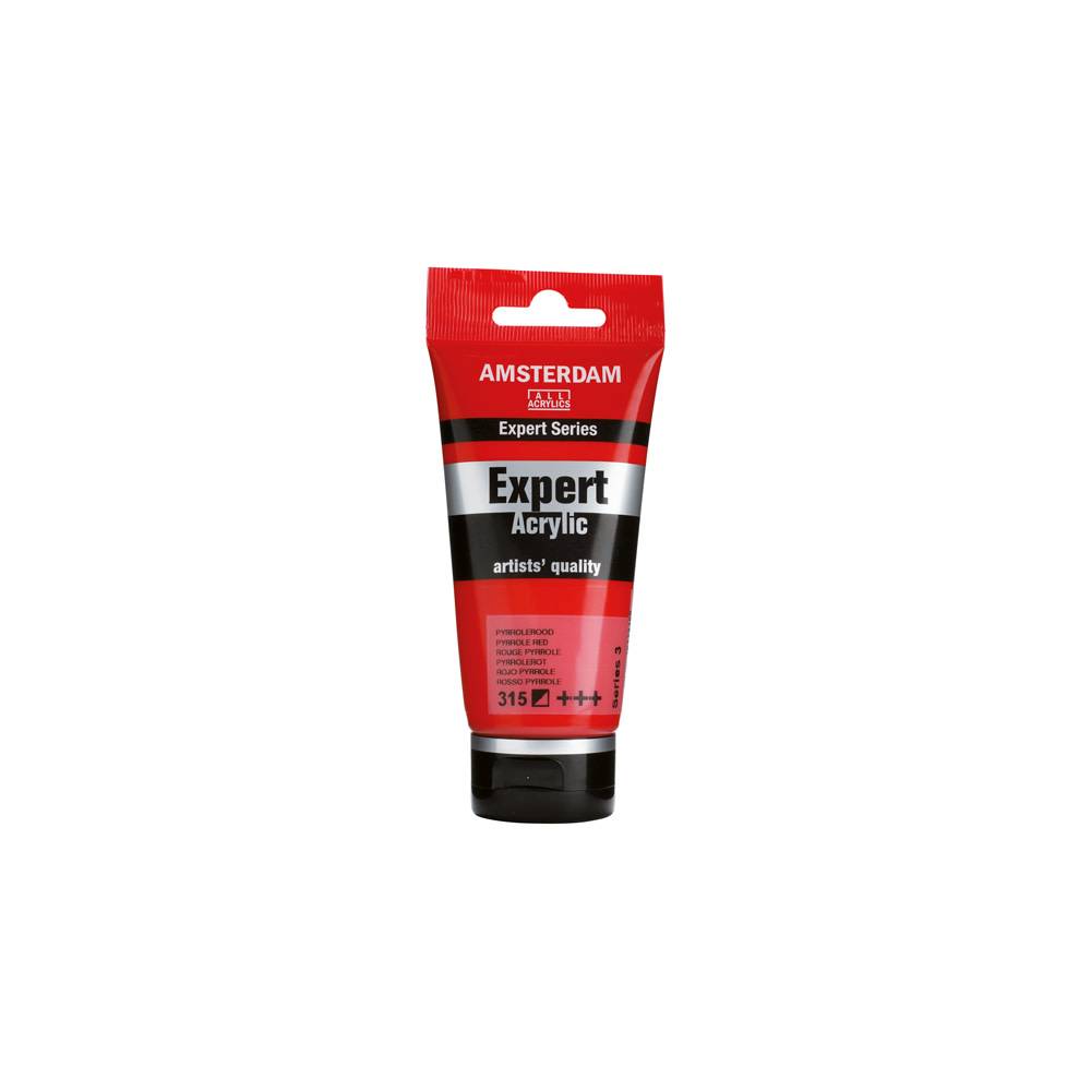 Amsterdam Expert Series Acrylic Paint Tube 75 ml Pyrrole Red 315