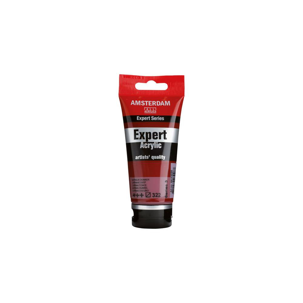 Amsterdam Expert Series Acrylverf Tube 75 ml Karmijn Donker 322