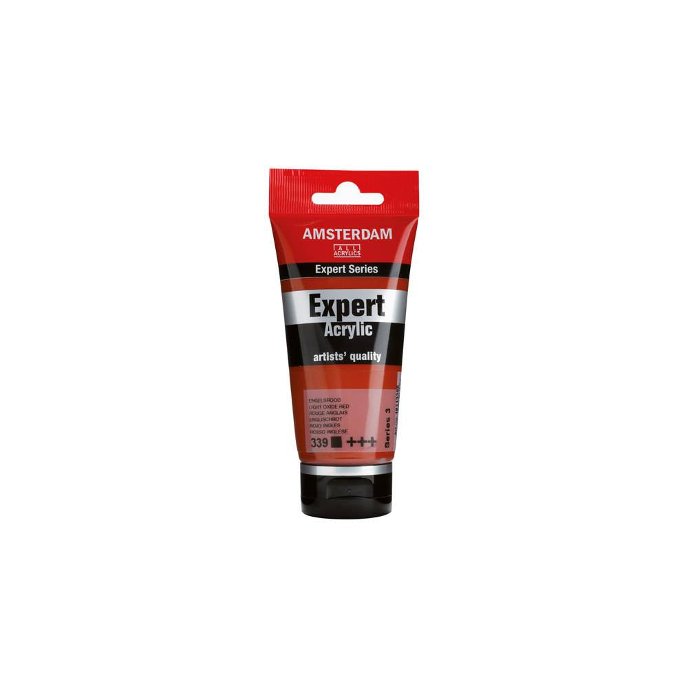 Amsterdam Expert Series Acrylic Paint Tube 75 ml English Red 339