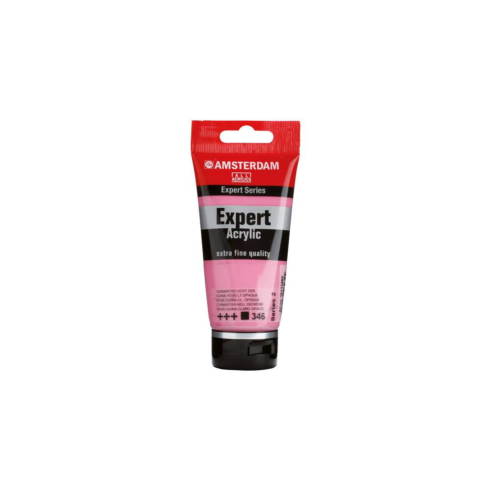 Amsterdam Expert Series Acrylic Paint Tube 75 ml Quina Rose Light Opaque 346