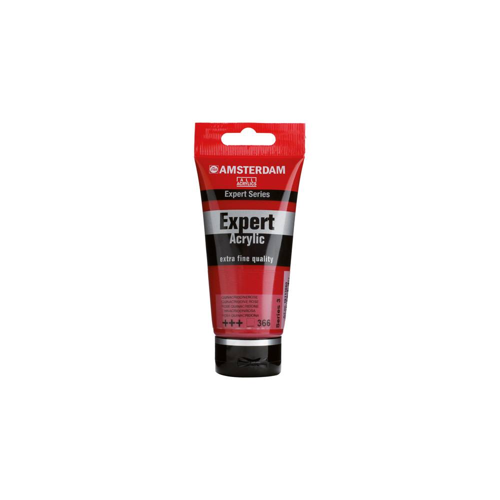 Amsterdam Expert Series Acrylic Paint Tube 75 ml Quinacridone Rose 366