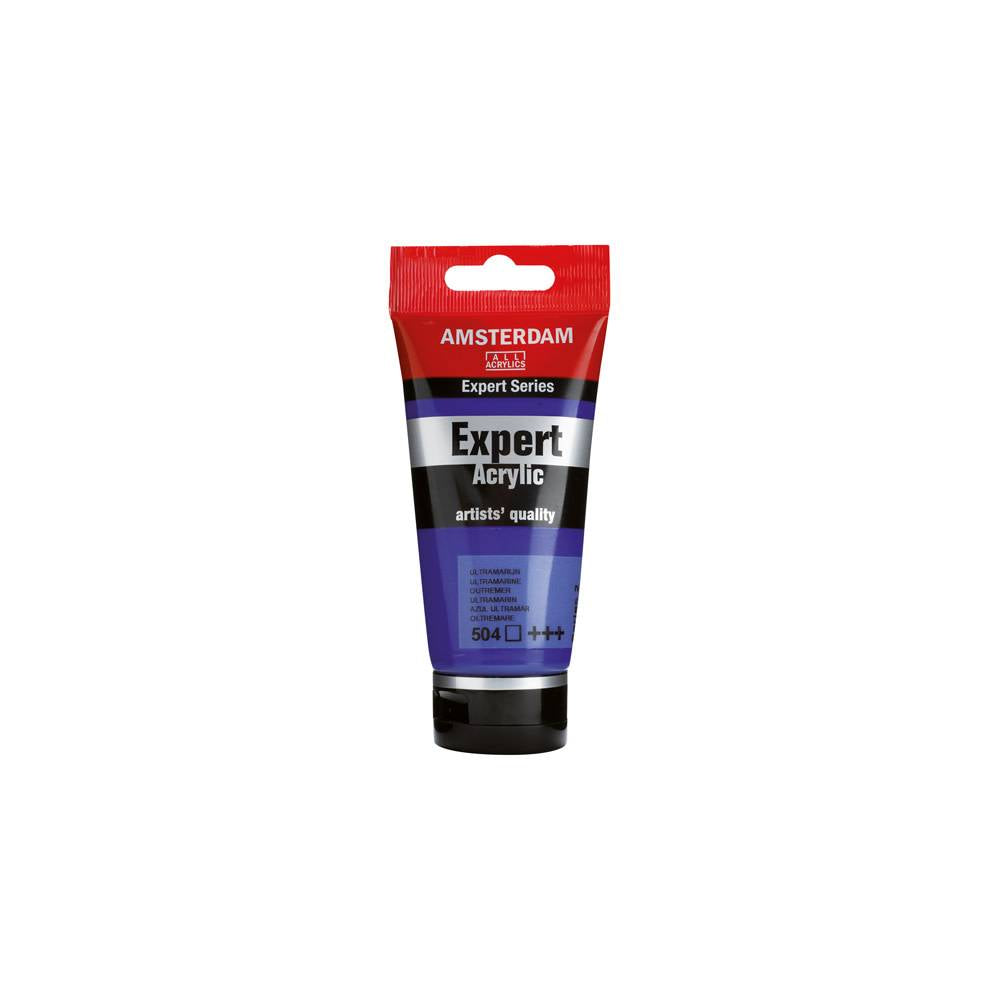 Amsterdam Expert Series Acrylic Paint Tube 75 ml Ultramarine 504