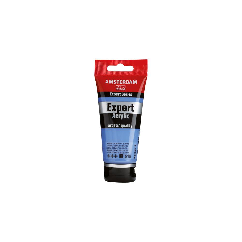 Amsterdam Expert Series Acrylverf Tube 75 ml Kobaltblauw Licht (Ultramarijn) 516