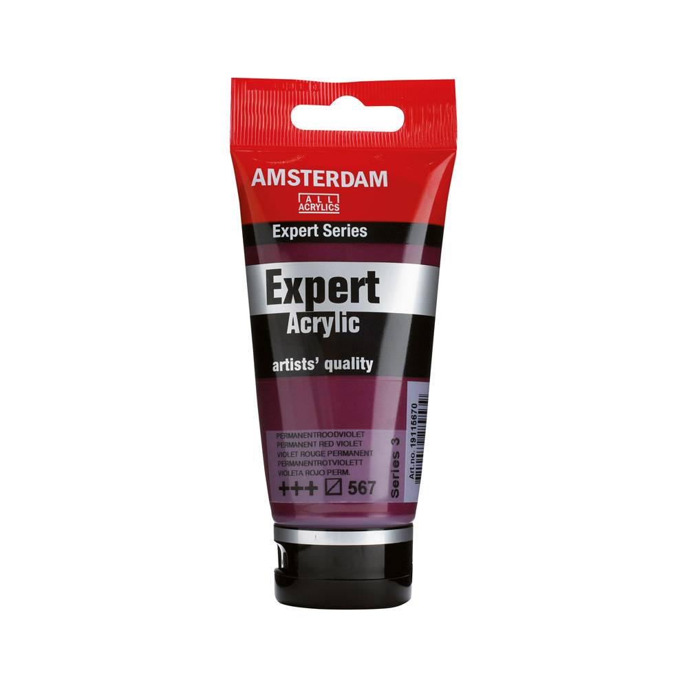 Amsterdam Expert Series Acrylverf Tube 75 ml Permanentroodviolet 567