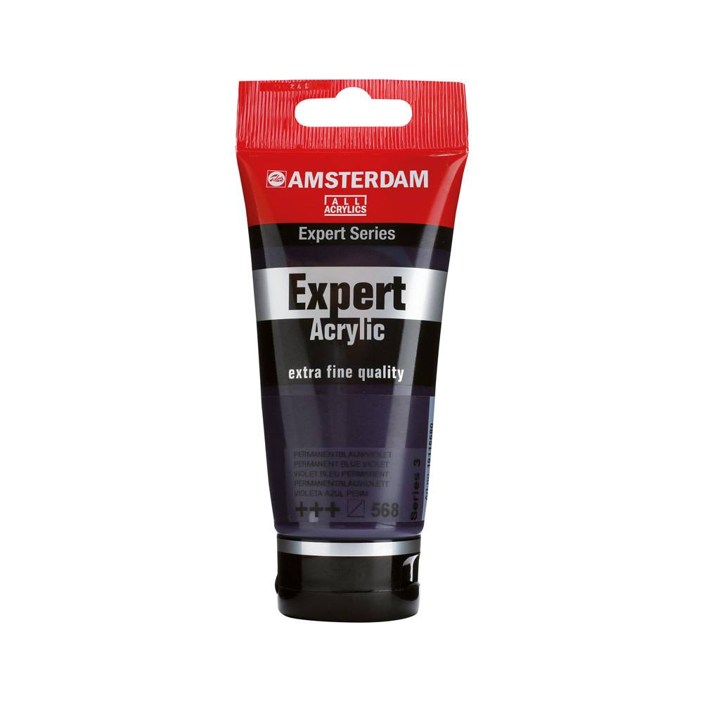 Amsterdam Expert Series Acrylverf Tube 75 ml Permanentblauwviolet 568