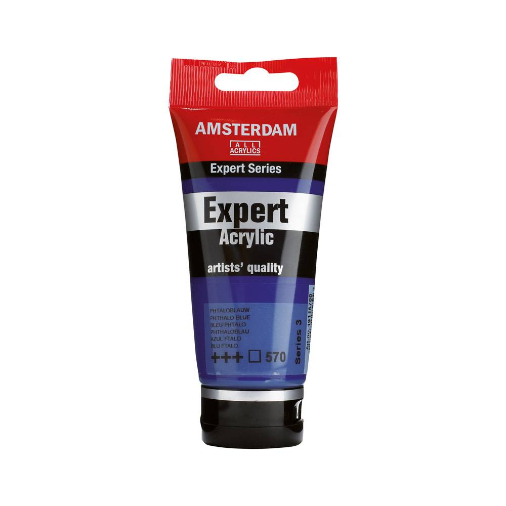 Amsterdam Expert Series Acrylverf Tube 75 ml Phtaloblauw 570