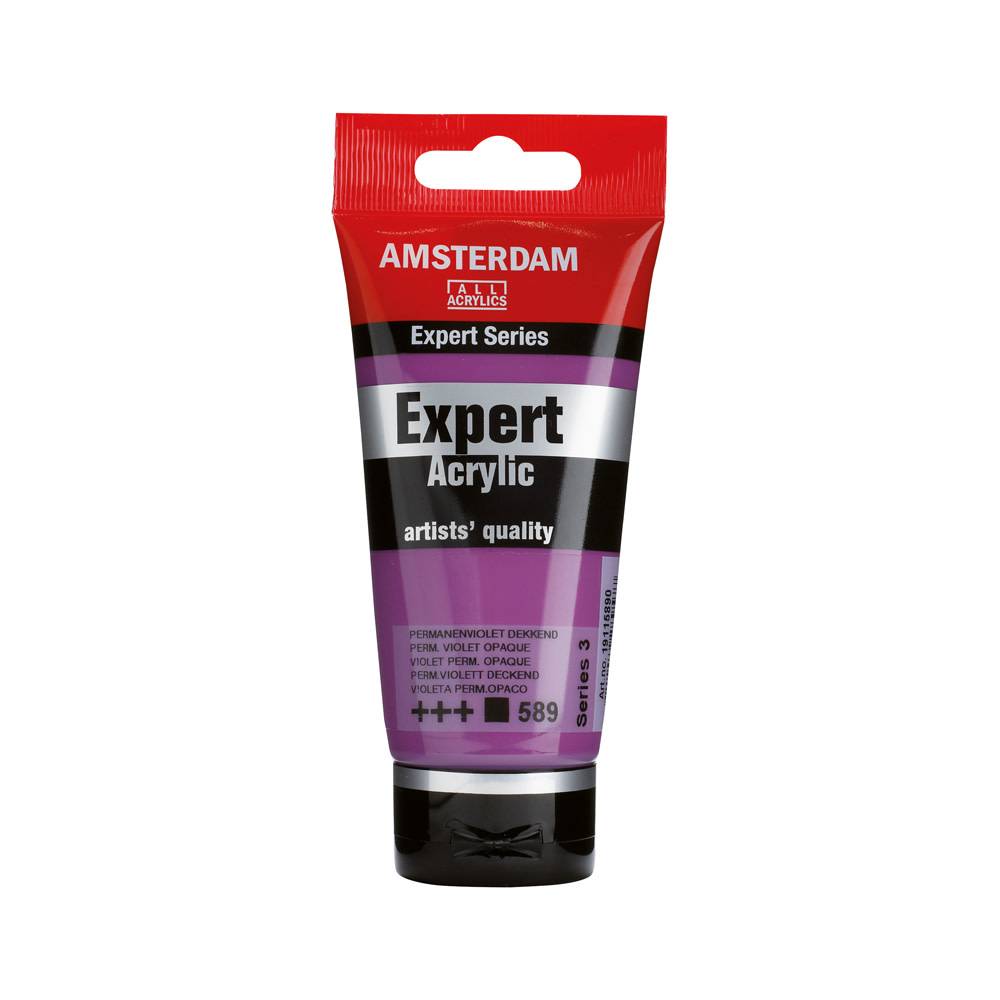 Amsterdam Expert Series Acrylverf Tube 75 ml Permanentviolet Dekkend 589