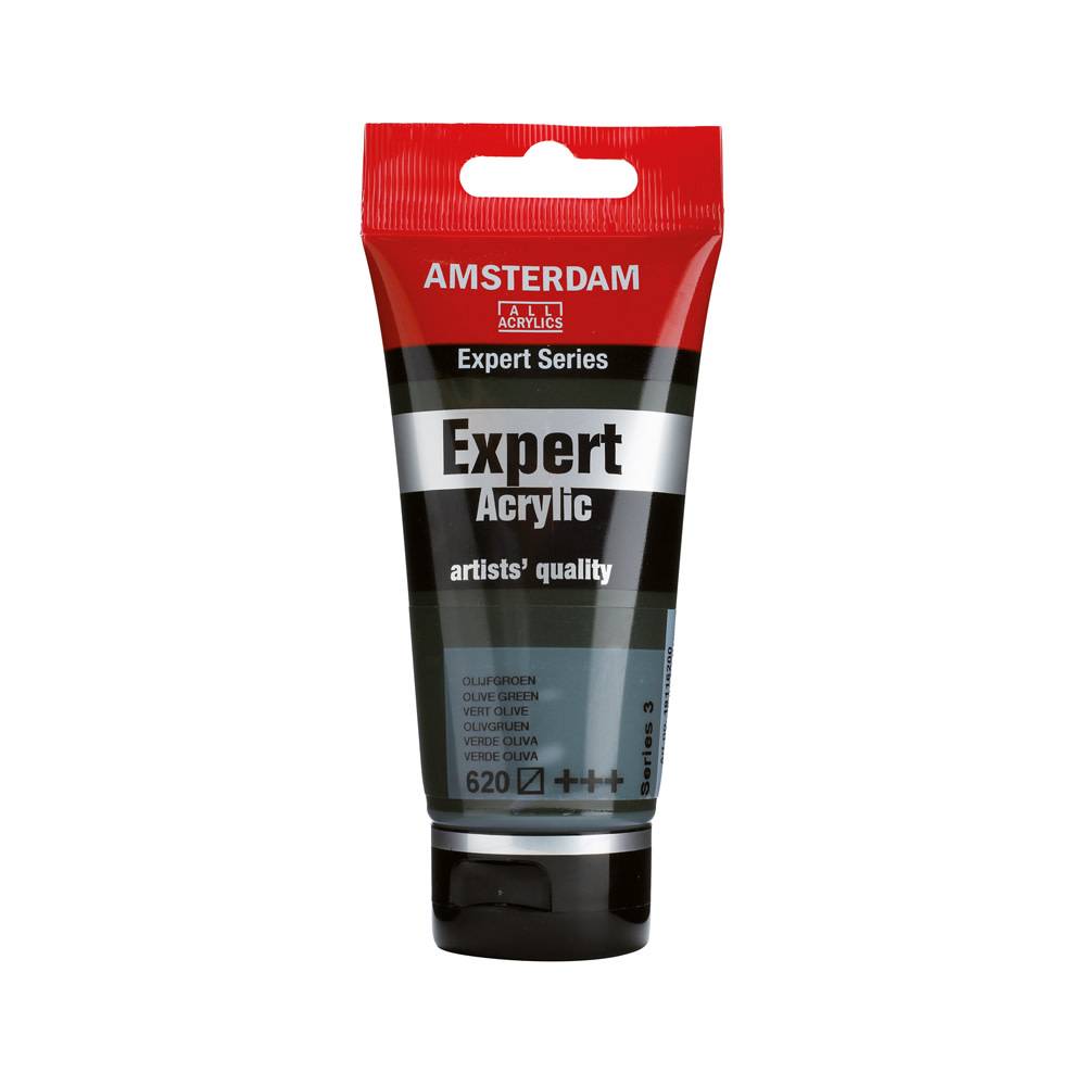 Amsterdam Expert Series Acrylic Paint Tube 75 ml Olive Green 620