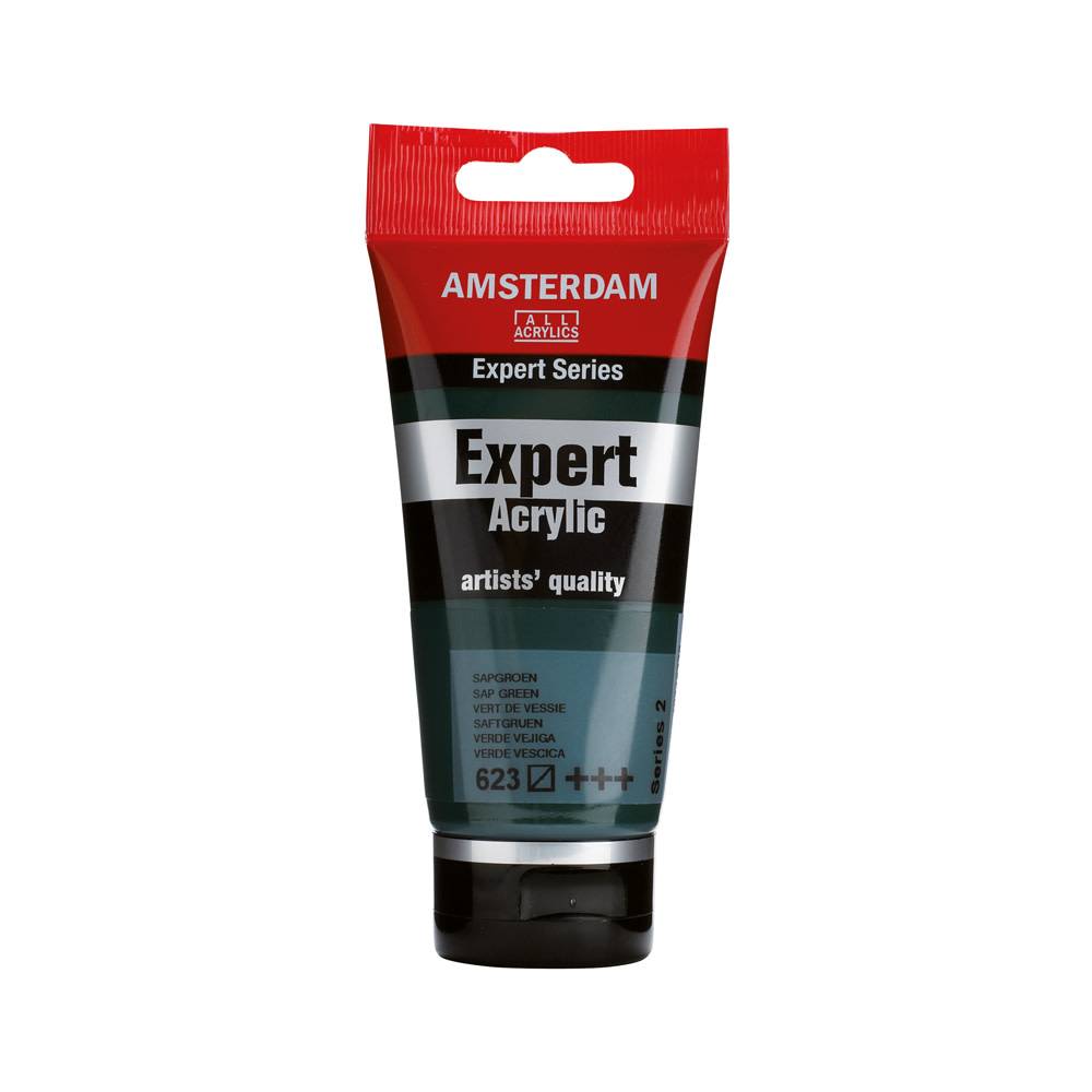 Amsterdam Expert Series Acrylic Paint Tube 75 ml Sap Green 623